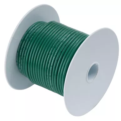 Ancor Green 6 AWG Battery Cable, 100-Foot Spool