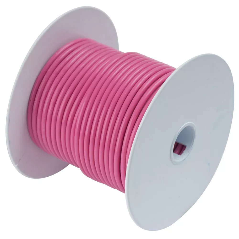 Ancor Pink 12 AWG Tinned Copper Wire – 100′ | 106610