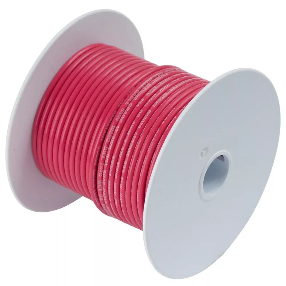 Ancor Red 8 AWG Battery Cable - 25' | 111502