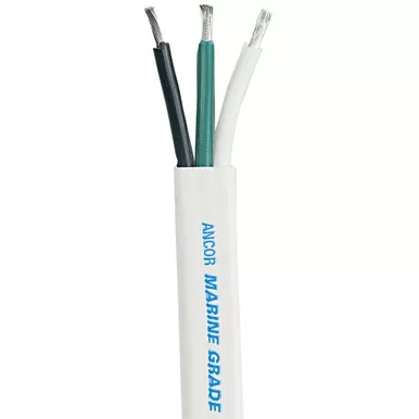 Ancor White 14/3 AWG Triplex Cable 500-Foot