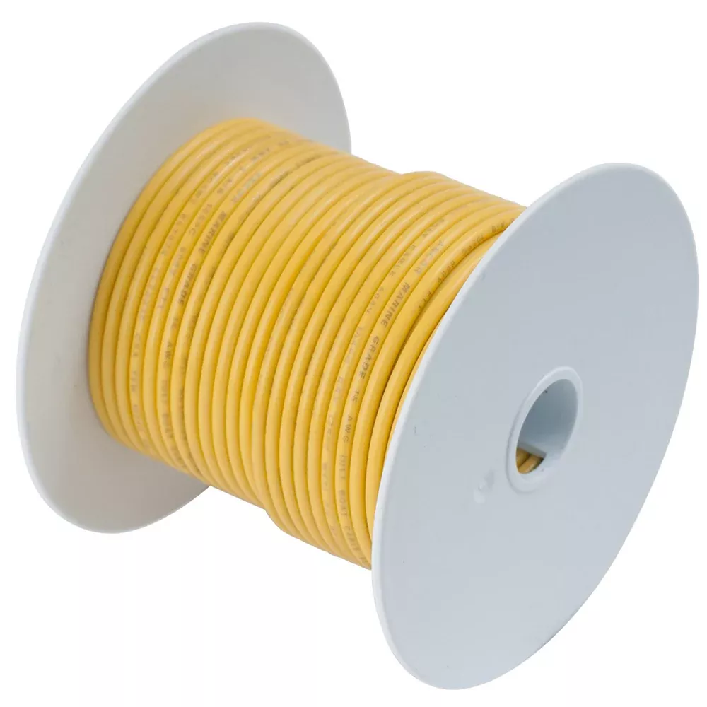 Ancor Yellow 8 AWG Battery Cable - 25' | 111902