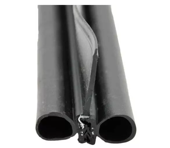 AP Products Double Bulb Seal With 2.5" Wiper - 2" x 3" x 28'• 018-479