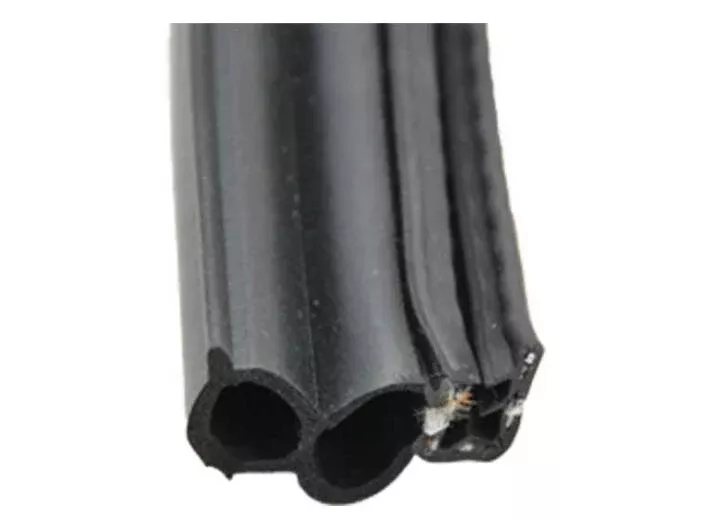 AP Products Rubber Door/Window Double Bulb Seal 28′ Black• 018-181-BB