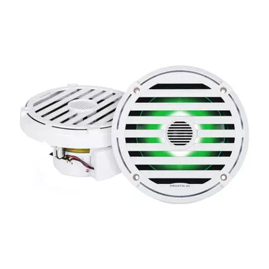 Aquatic AV Elite 6.5" White RGB Speakers
