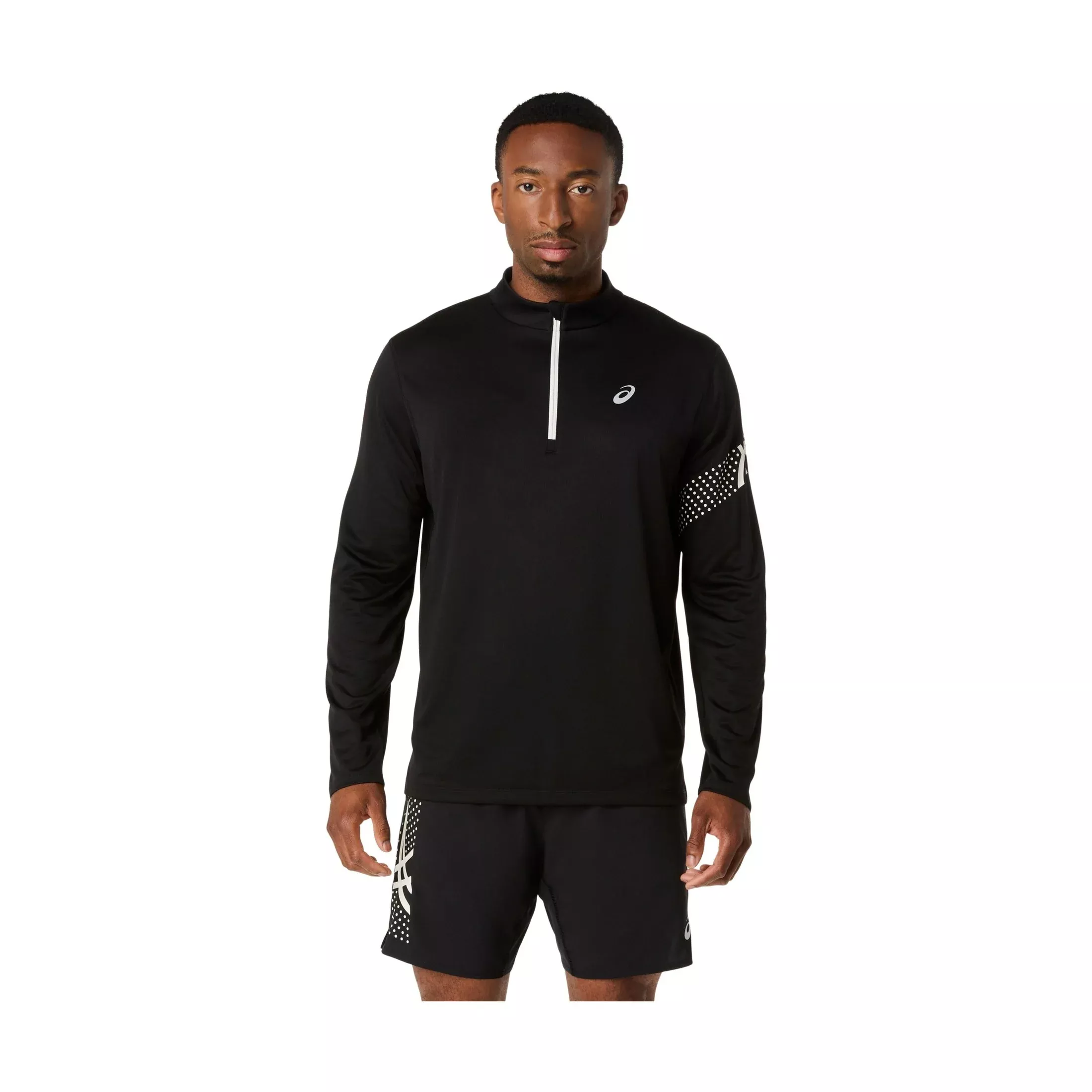 Asics Men’s Icon Long Sleeve 1/2 Zip Top