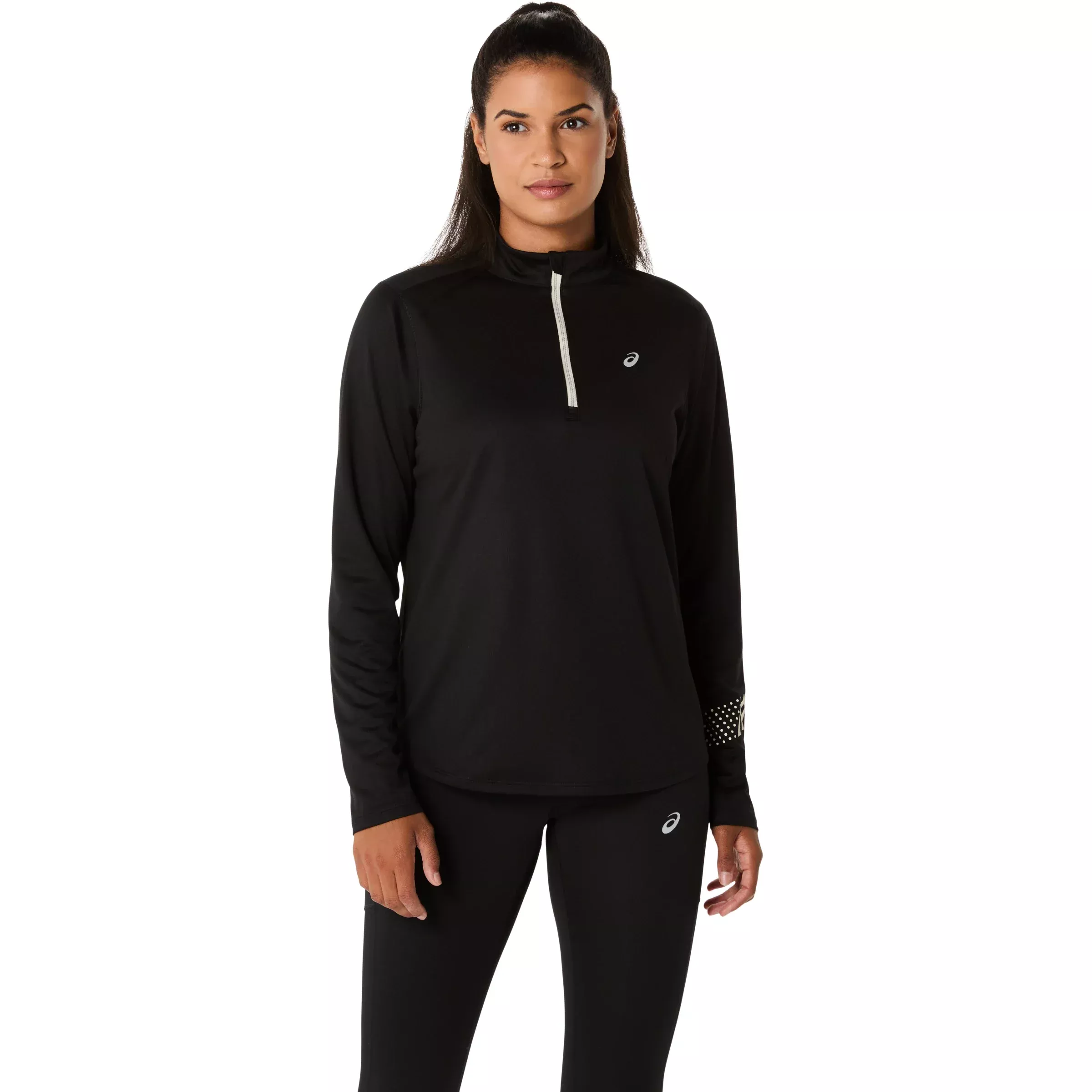 Asics Women's Icon 1/2 Zip Long Sleeve Top