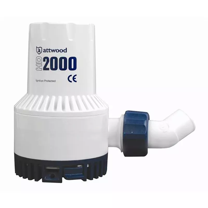 Attwood HD2000 Heavy Duty Bilge Pump – 24V2000 GPH