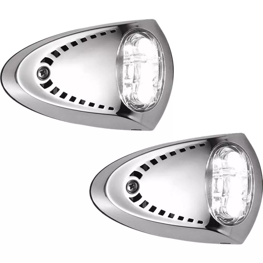 Attwood LED Docking Lights - Stainless Steel - 6522SS7