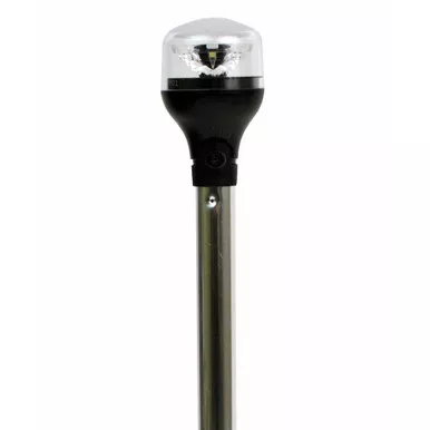 Attwood LightArmor 20-Inch Aluminum Pole All-Round Light