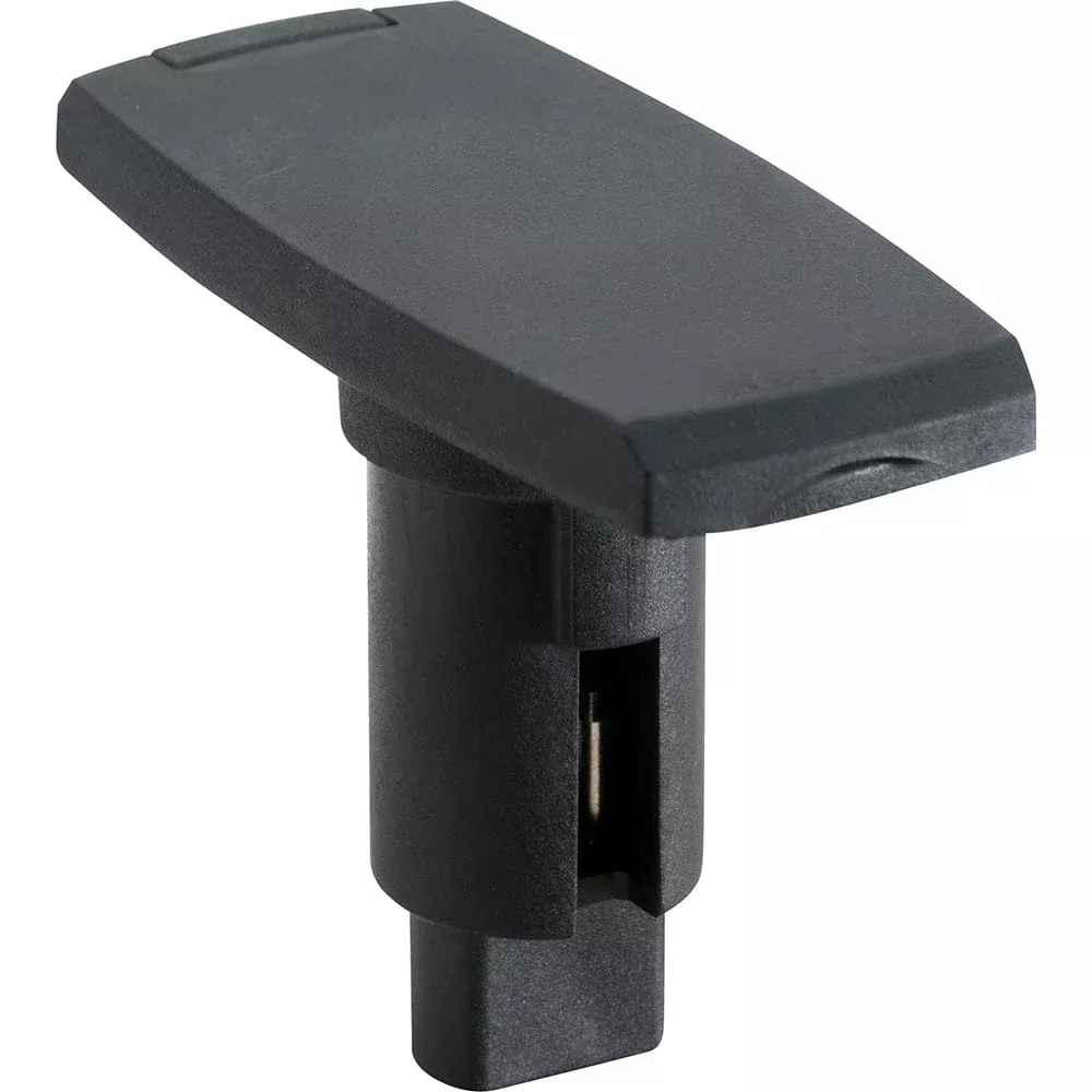 Attwood LightArmor Plug-In Base – 2 Pin – Black – Rectangle