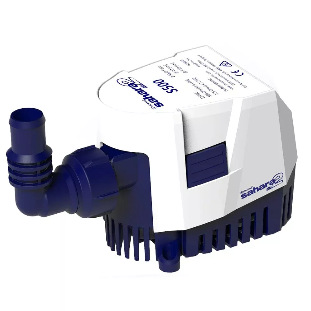 Attwood Sahara MK2 S500 Bilge Pump 500 GPH – 12V – Automatic