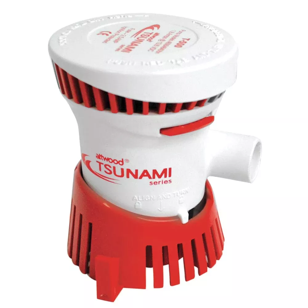 Attwood Tsunami Bilge Pump T500 – 12V – 500 GPH
