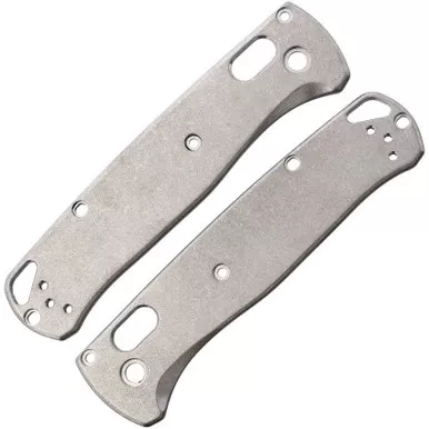 August Engineering Titanium Handle Scales for Bugout 535
