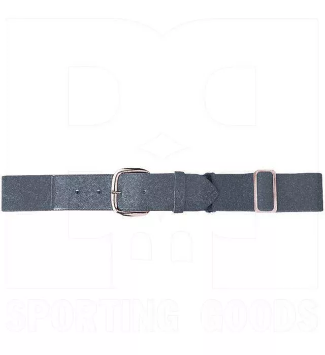 Augusta Elastic Baseball Belt w/ Vinyl Tabs & Slider Graphite