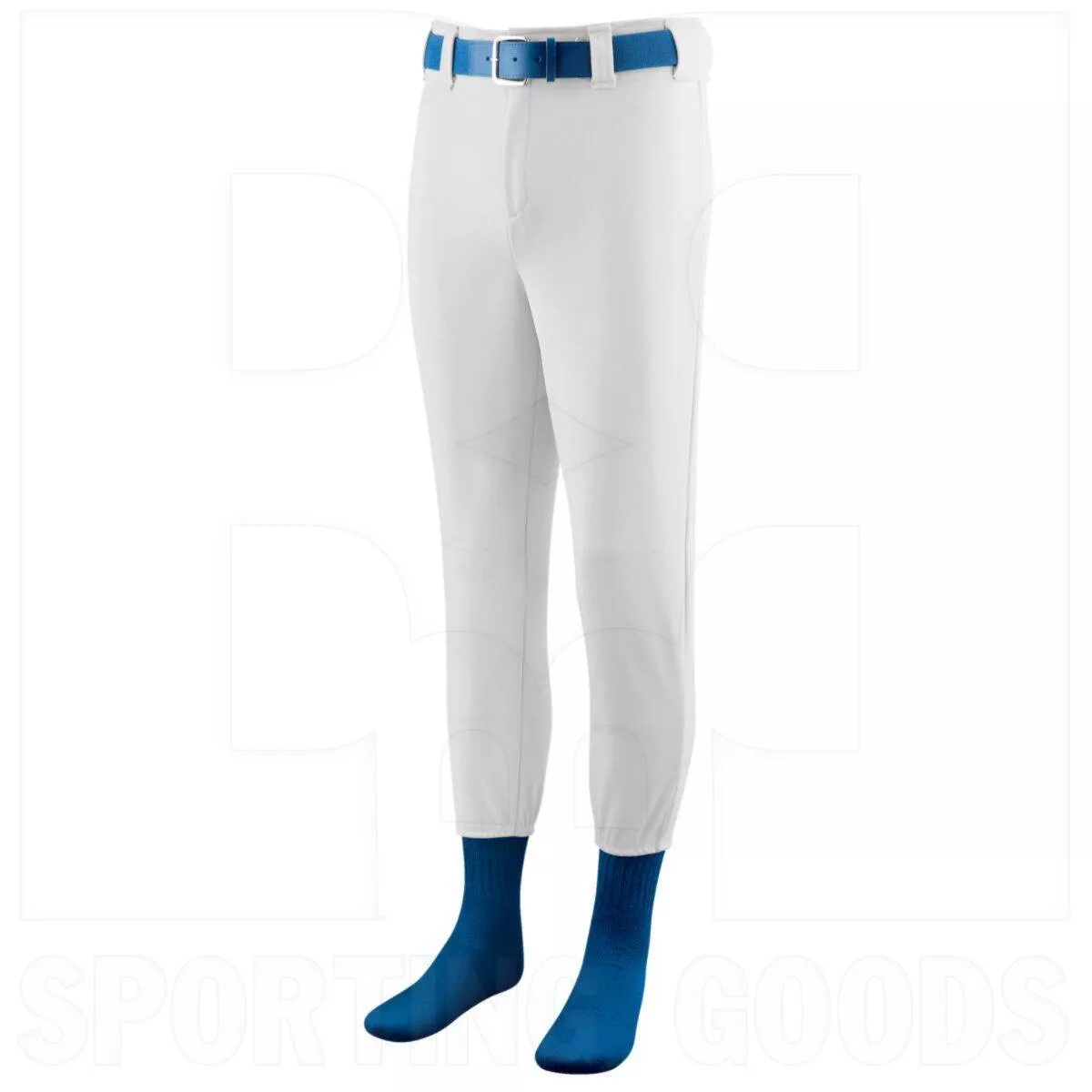 Augusta Softball/Baseball Pant with Elastic Cuffs White
