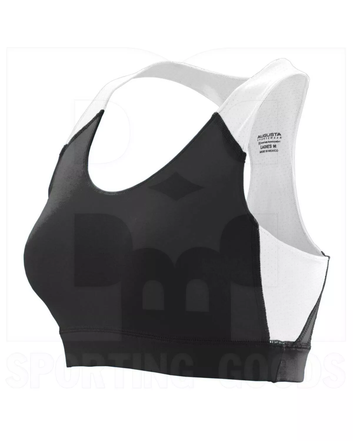 Augusta Sport Bra BLK/WHI