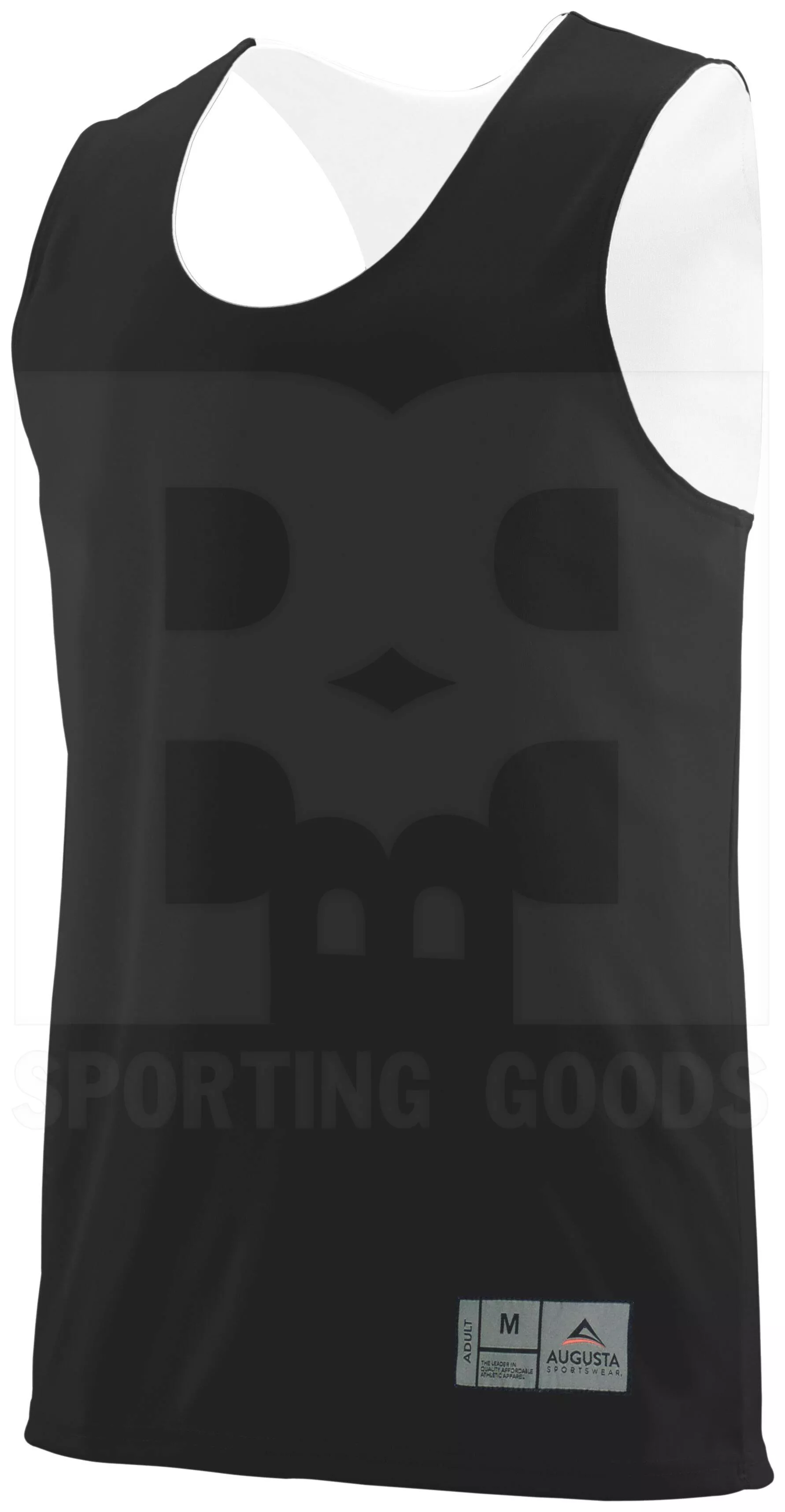 Augusta Sportswear Reversible Wicking Tank Black/White