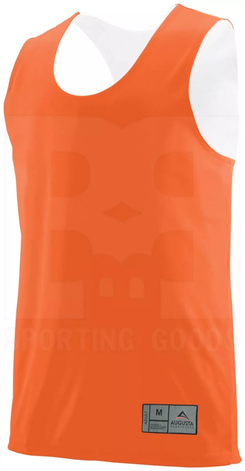 Augusta Sportswear Reversible Wicking Tank Orange/White