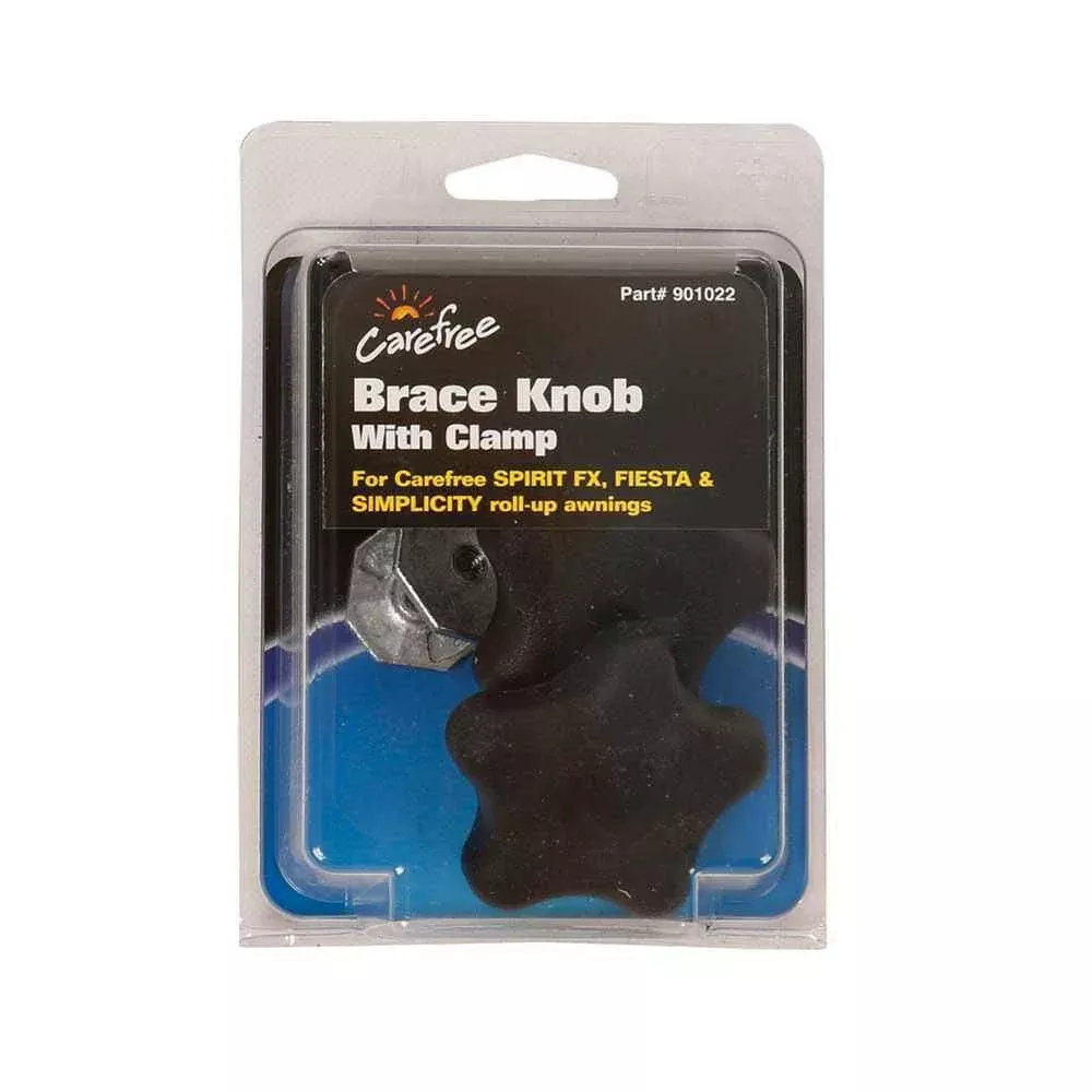 Awning Brace Knob with Clamp