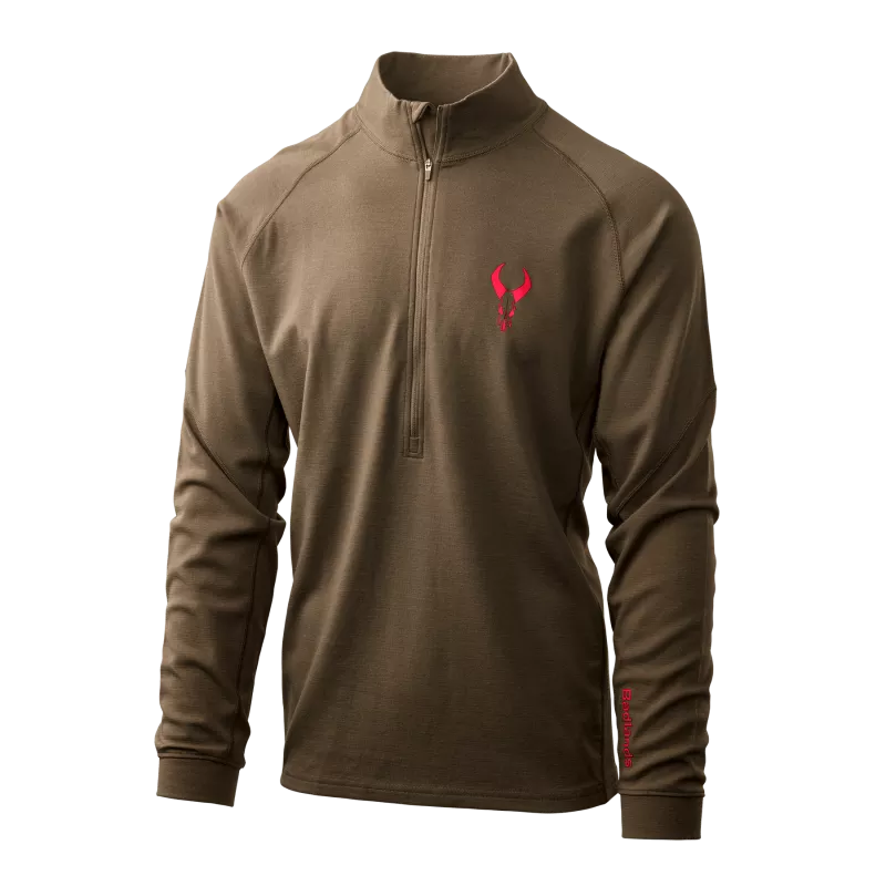 BADLANDS Pecora Heavyweight Merino 1/4 Zip
