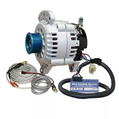 Balmar 120A Saddle Mount Alternator Kit, J10 Pulley