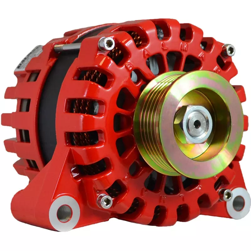 Balmar Alternator 170AMP, 12V, Vortec Mount, K6 Pulley w/Internal RegulatorIsolated Grounding