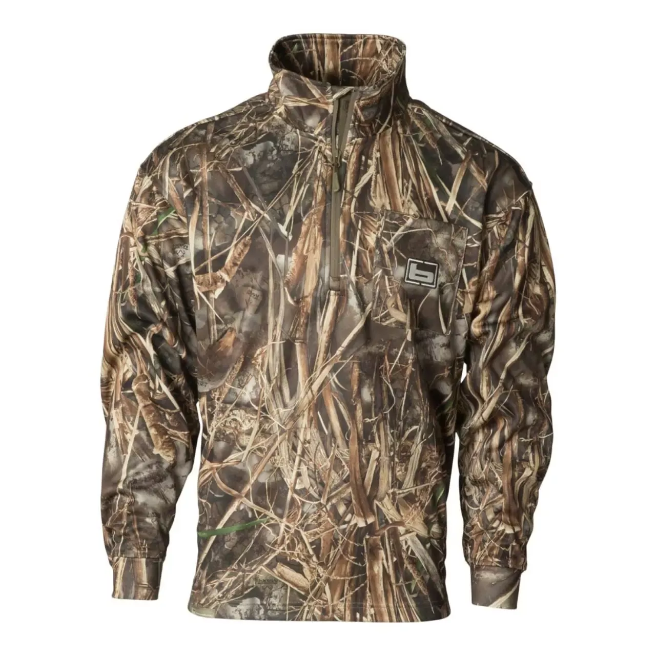 Banded TEC Fleece 1/4-Zip Camo Pullover