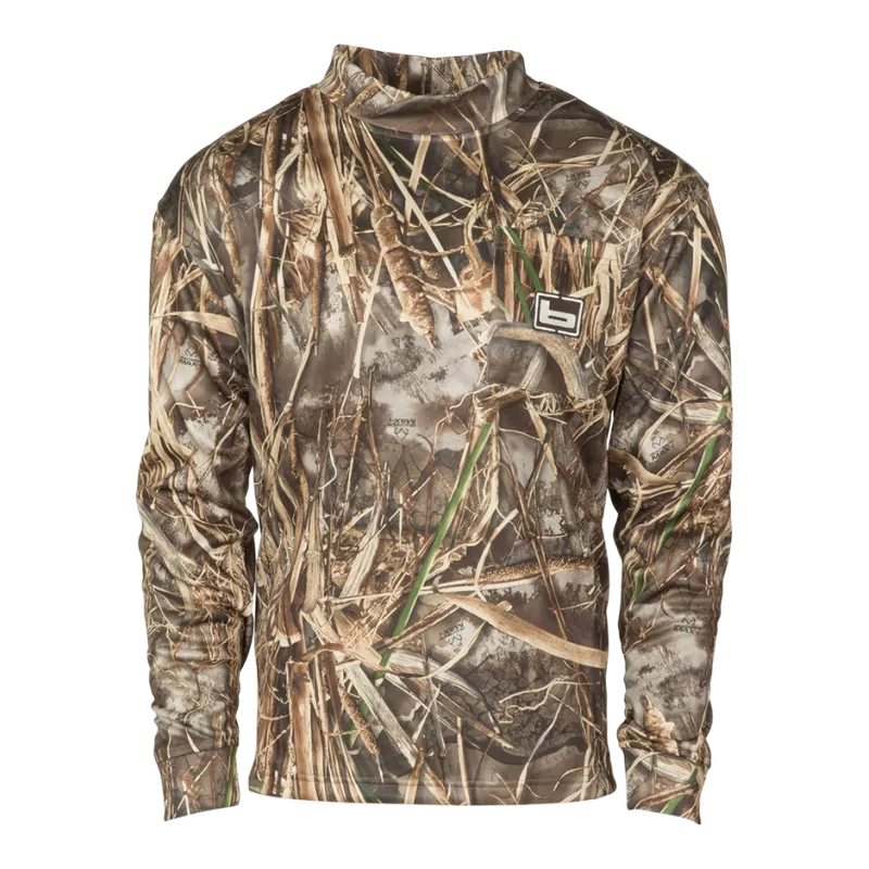 BANDED TEC Fleece Mock Neck Shirt