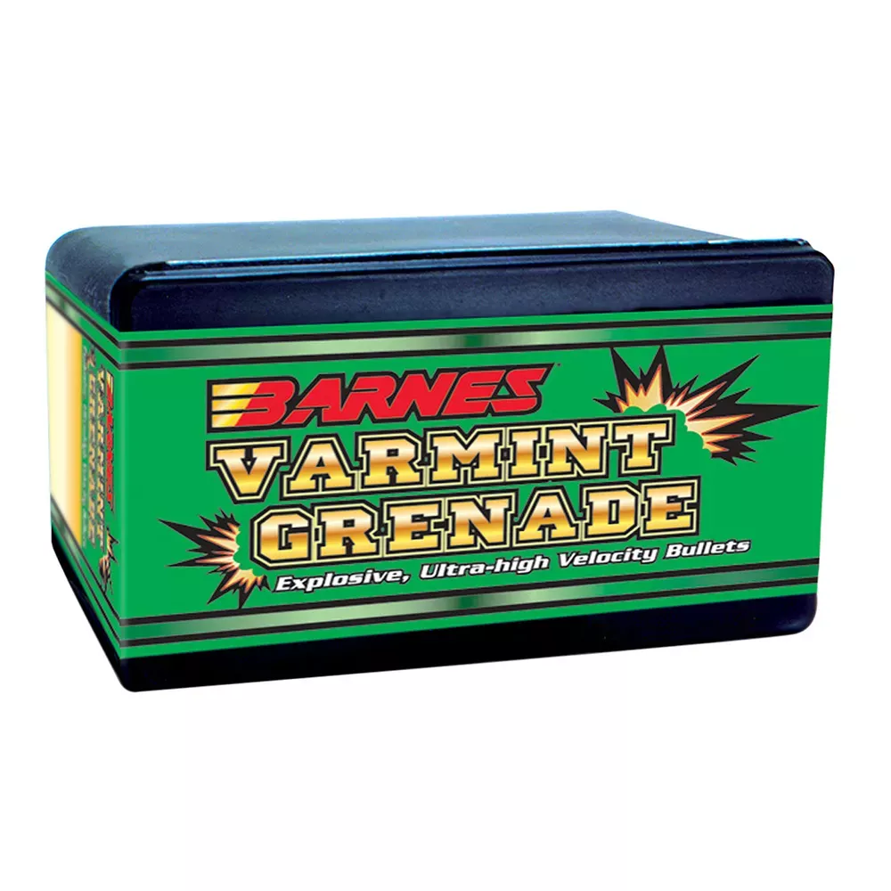 Barnes Bullets Varmint Grenade 223 Cal .224 50 Gr. 100/Box