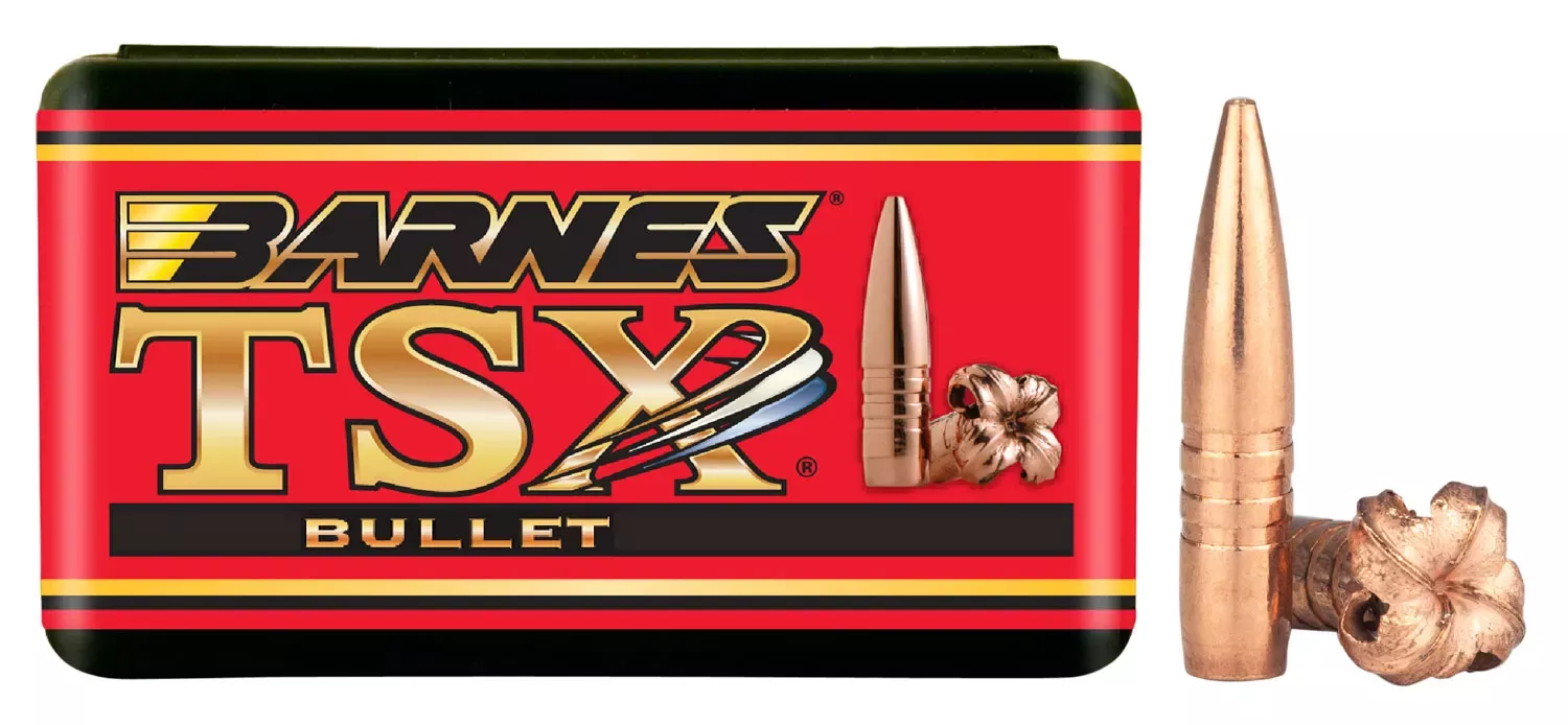 Barnes TSX BT Reloading Bullets 22 Cal .224 62Gr 50-Pack
