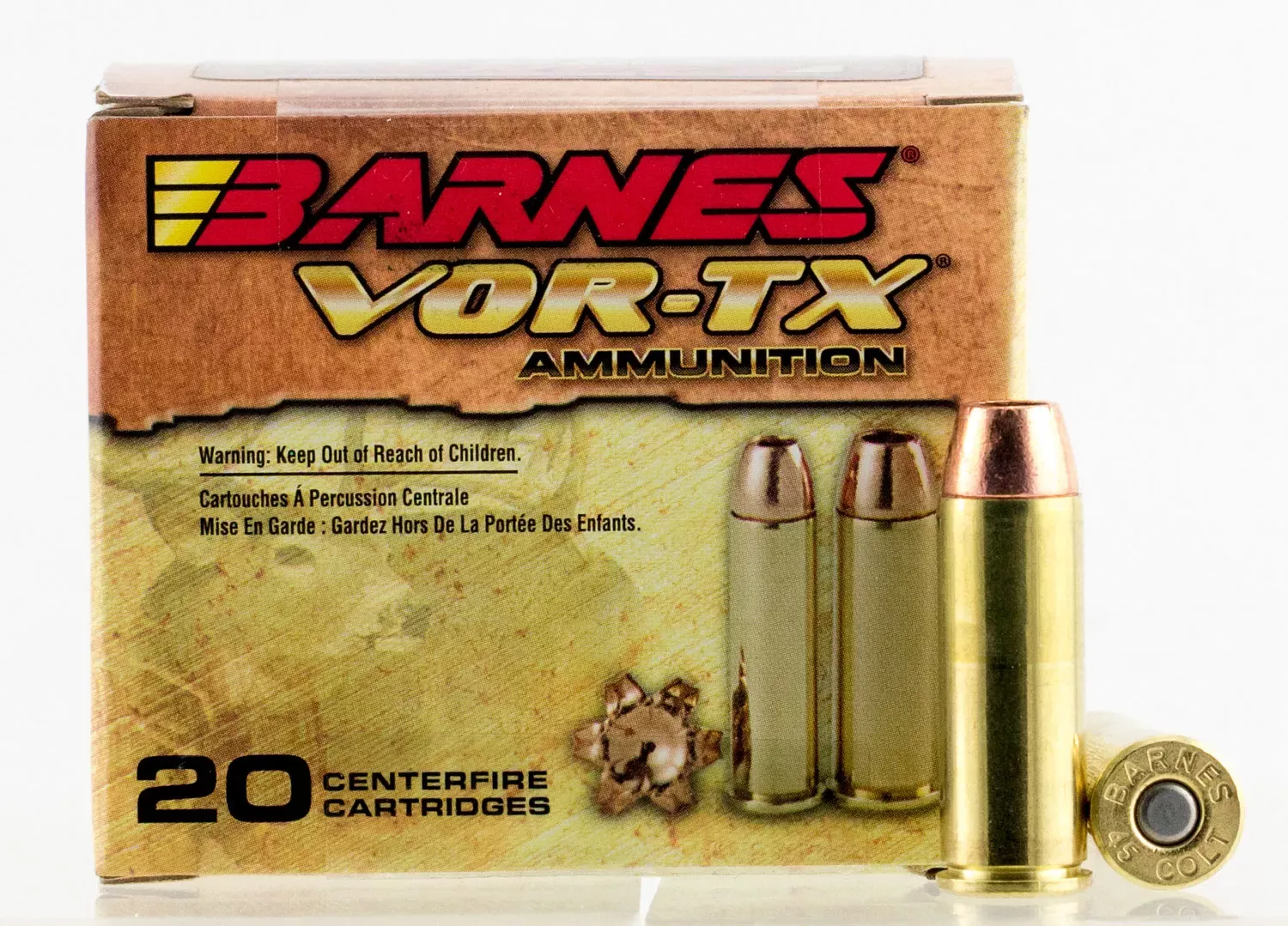 Barnes VOR-TX 45 Colt (LC) 200 Gr XPB 20/Box