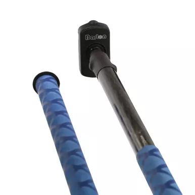 Barton 900mm Carbon Fiber Tiller Extension with Blue Grip