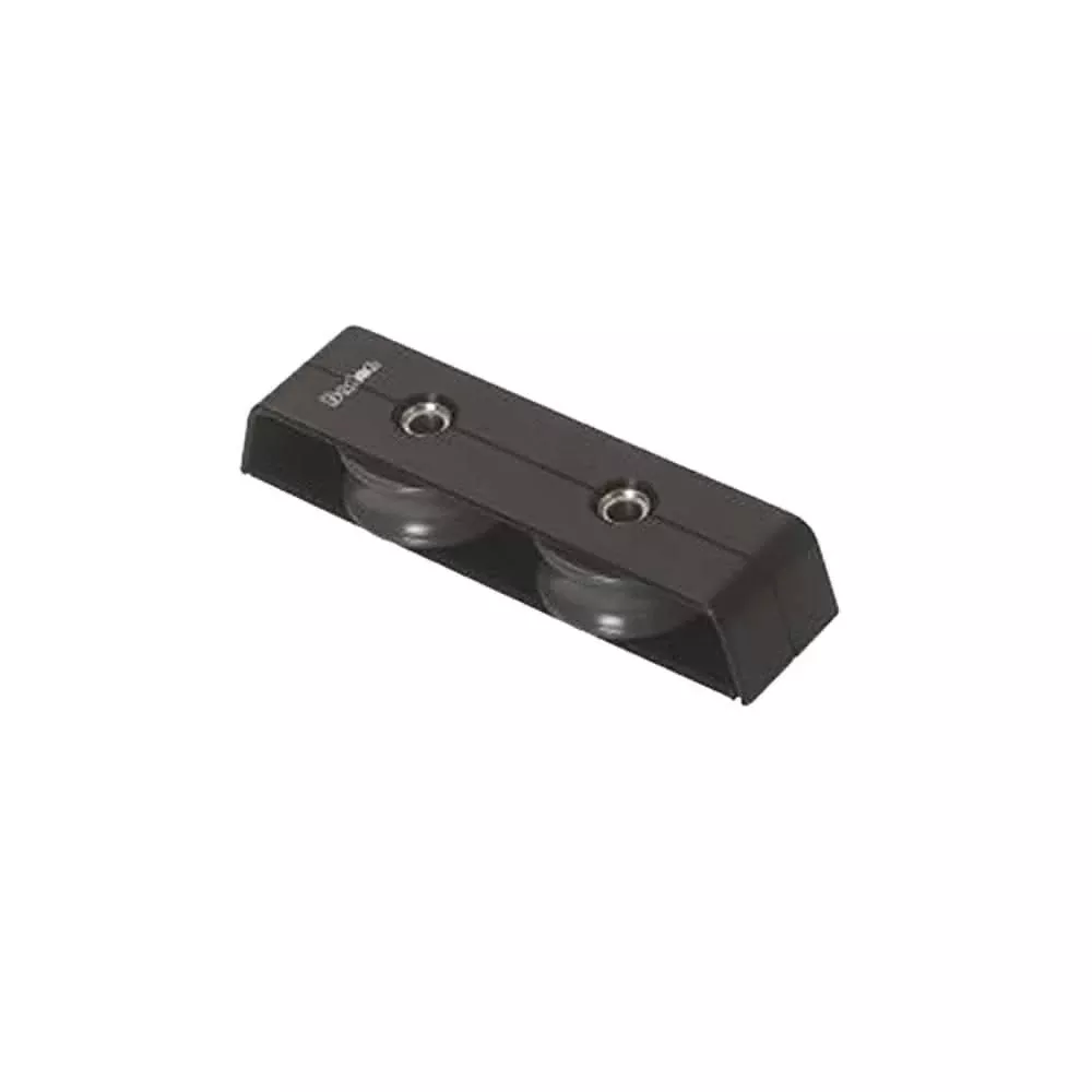 Barton Marine Deck Organizer - Size 2 - 2 Sheave - Black - 81682B
