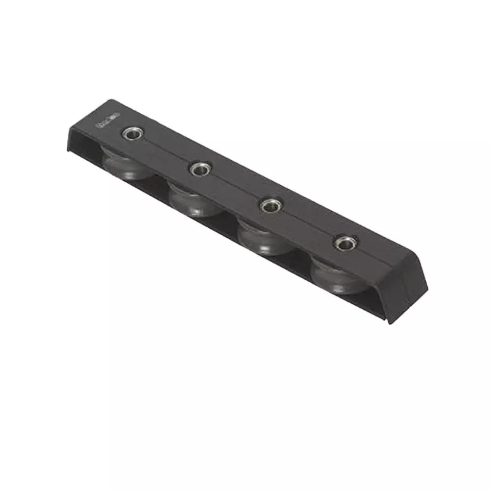 Barton Marine Deck Organizer - Size 2 - 4 Sheave - Black - 81684B
