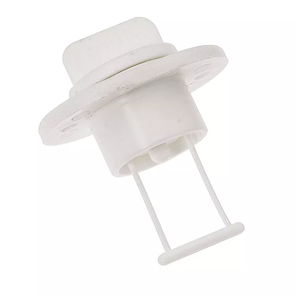 Barton Marine Drain Plug and Socket – 15mm (.60″) Bore – White