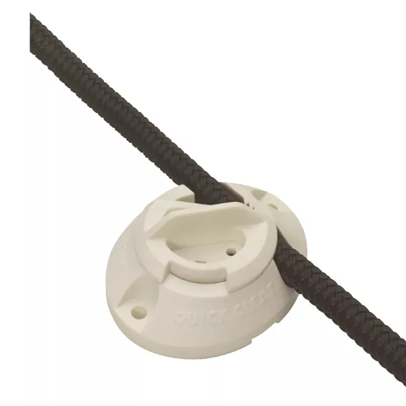 Barton Marine Quick Cleat – 5/16 – White