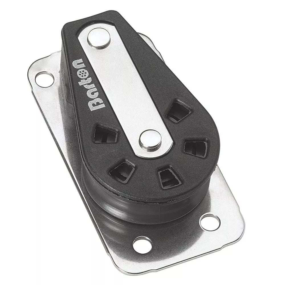 Barton Marine Series 2 Single Cheek Block – 35mm