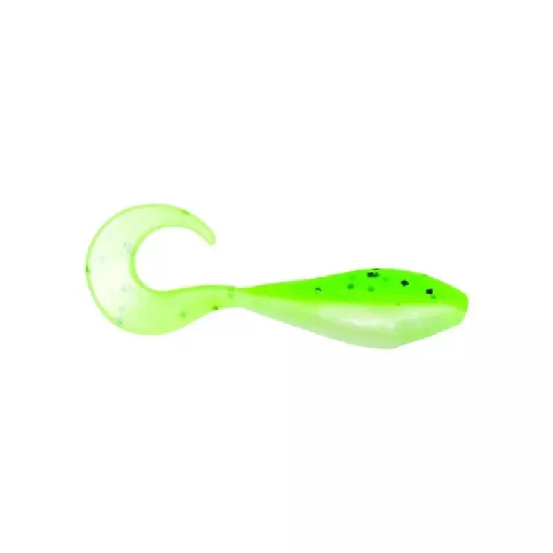 Bass Assassin 2 Curly Tail Shad Panfish Lure 10-Pack"