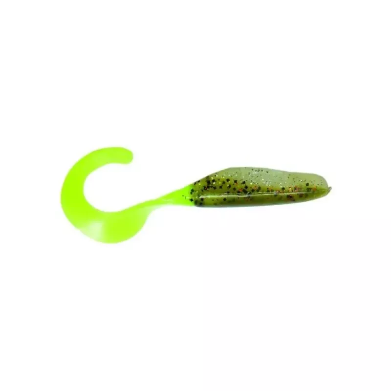 Bass Assassin 4 Curly Tail Shad Saltwater Lure 10-Pack”