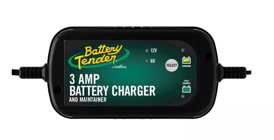 Battery Tender 6V/12V, 3 AMP Selectable Battery Charger• 022-0202-COS