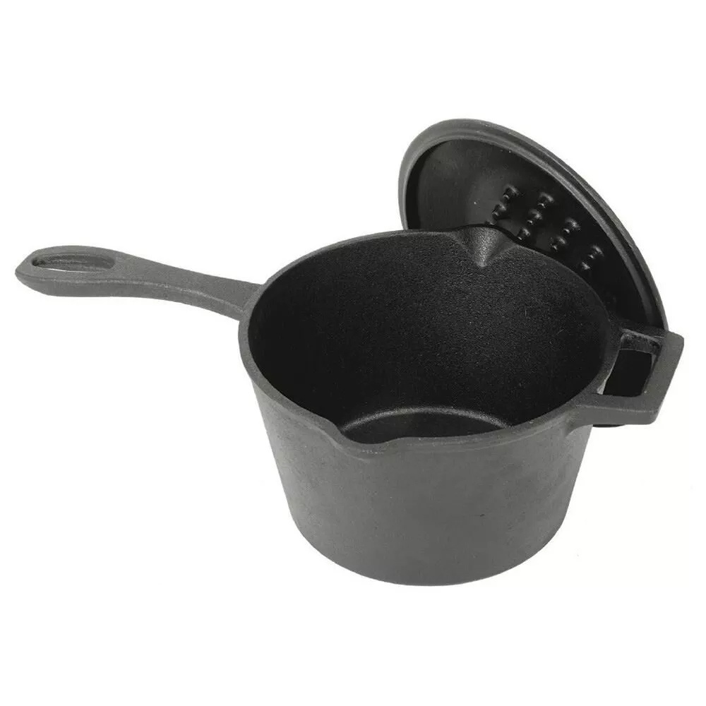 Bayou Classic 2.5-qt Cast Saucepan with Basting Lid