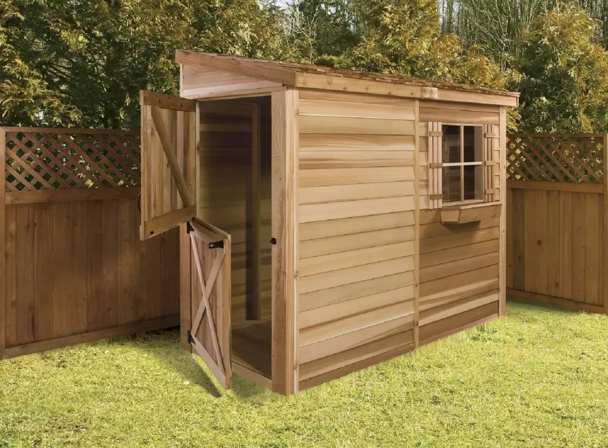 Bayside Garden Shed - 8ft x 3ft