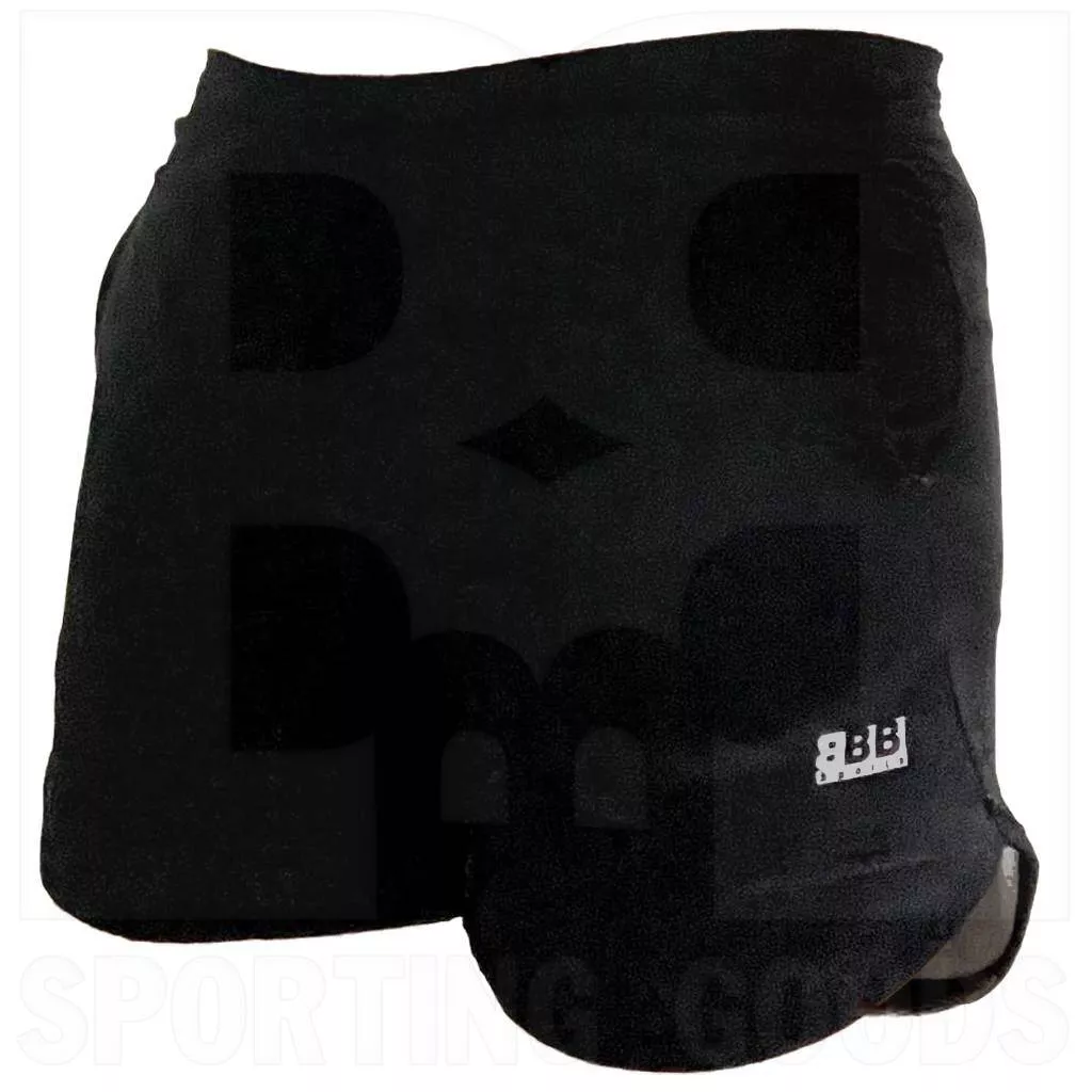 BBB Sports 5" Mid-Rise Track Short with Pockets & Brief Black