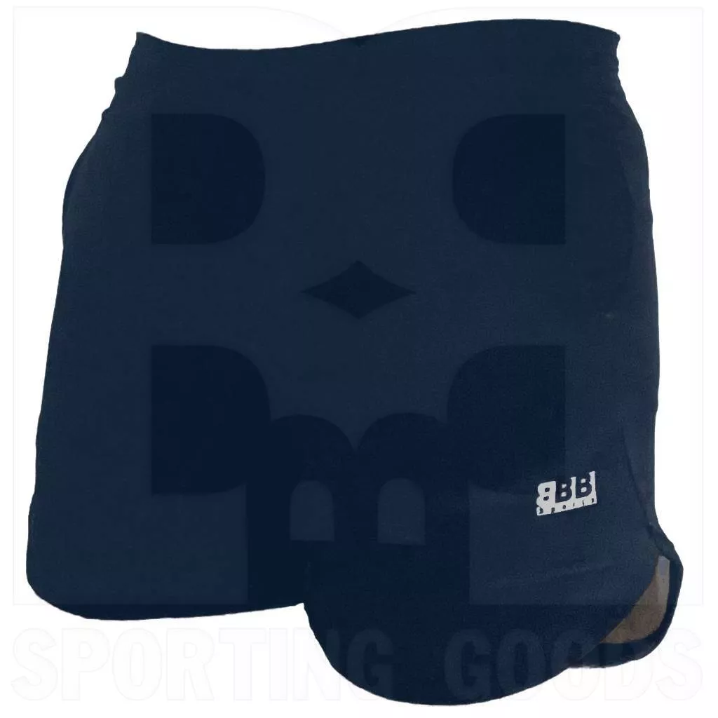 BBB Sports 5" Mid-Rise Track Short with Pockets & Brief Navy
