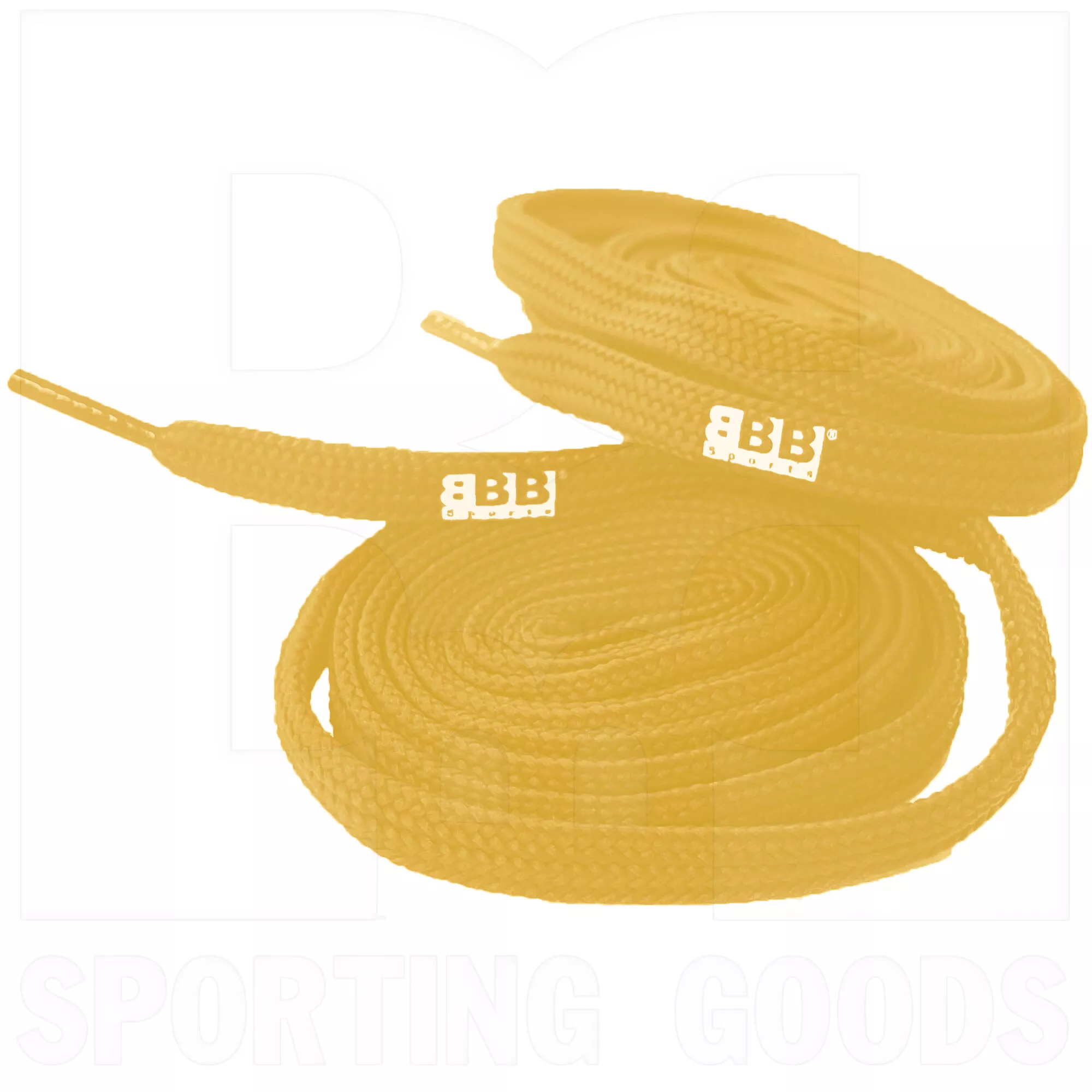 BBB Sports 51” Athletic Shoelaces Pair Gold