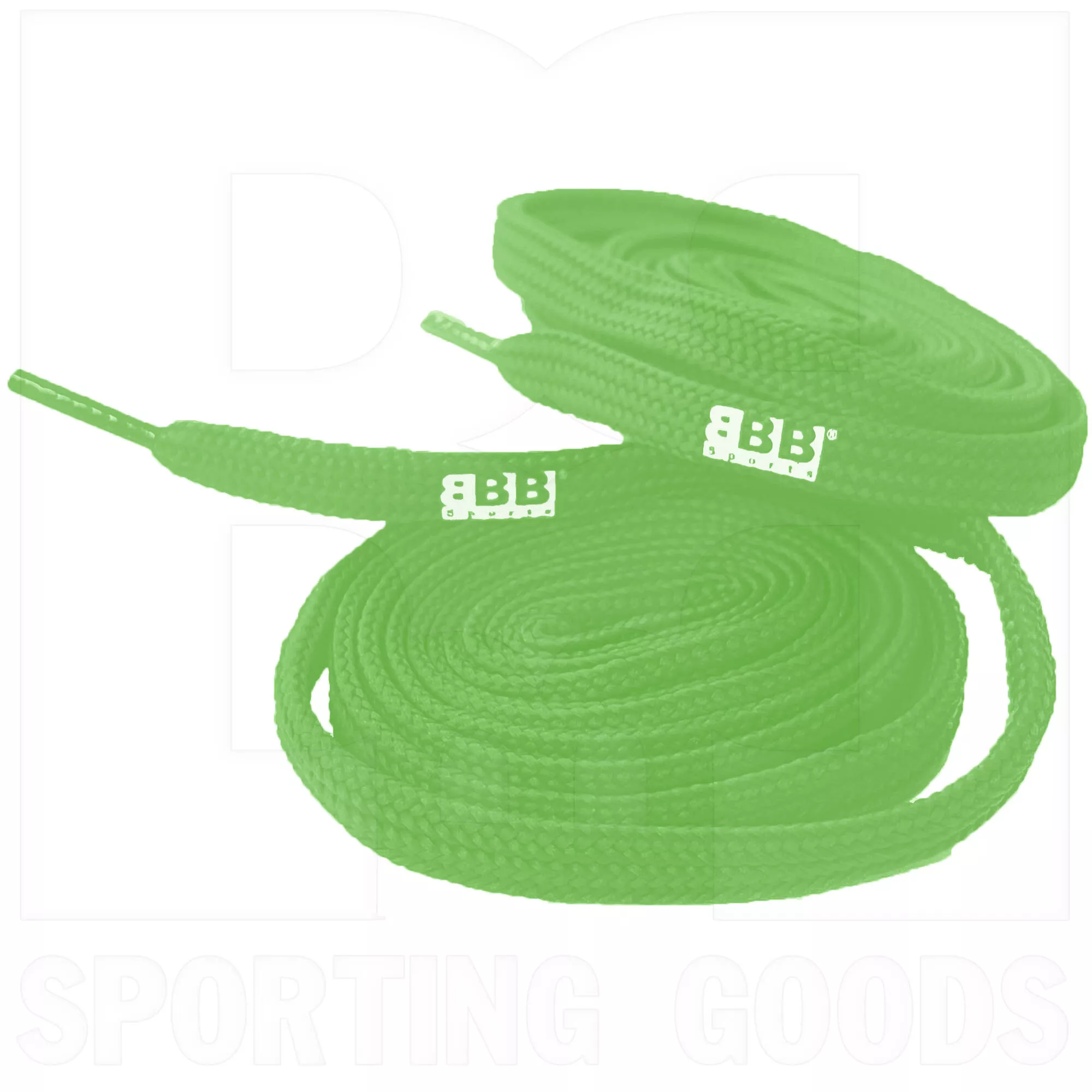 BBB Sports 51” Athletic Shoelaces Pair Lime