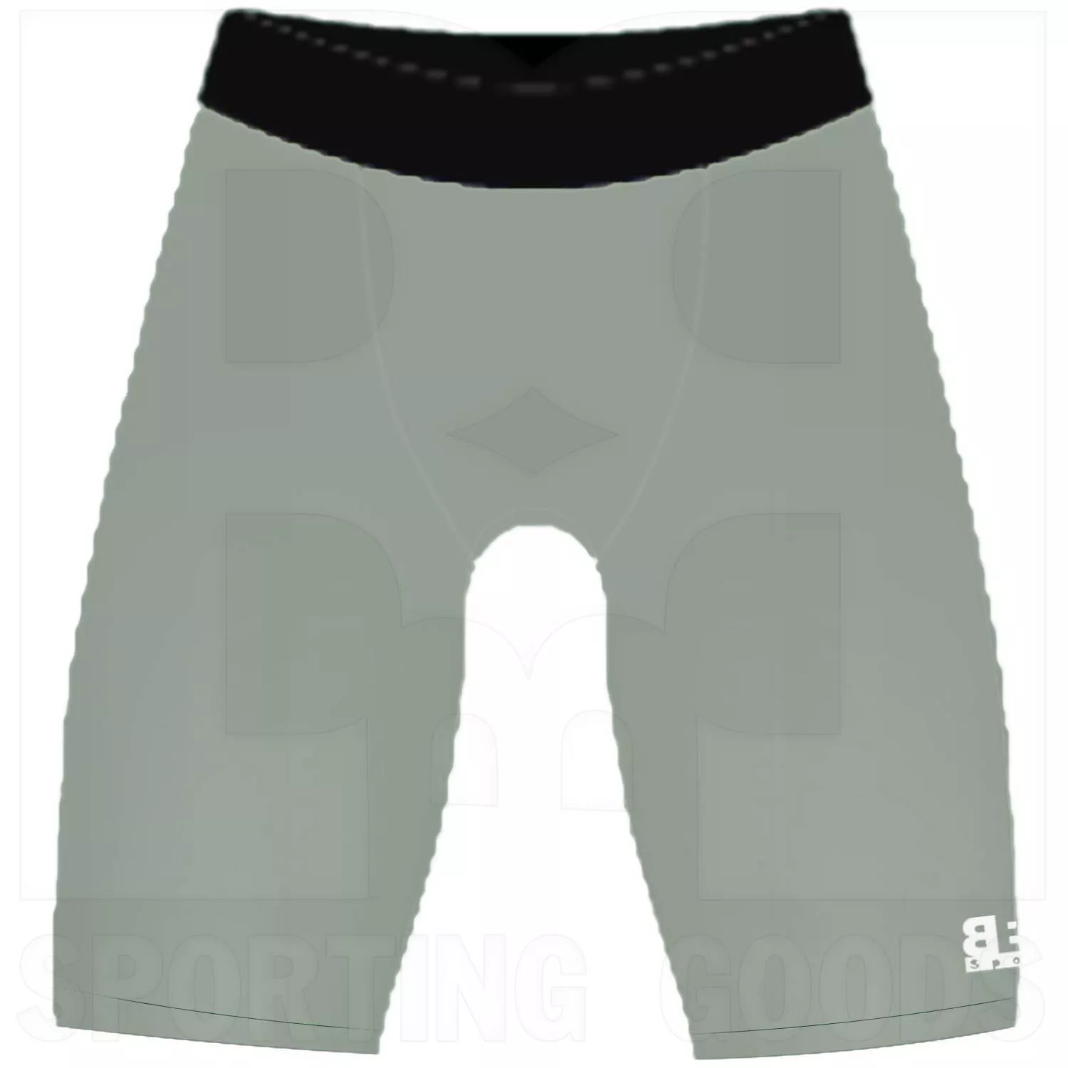 BBB Sports Athletic Performance Compression Short Pant Gray