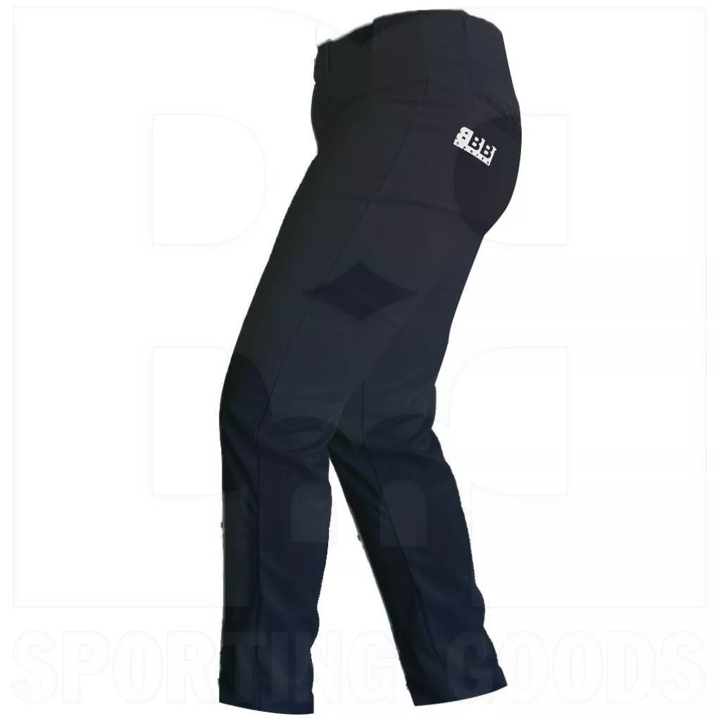 BBB Sports Baseball Softball Tapered Bottom Long Pant Black