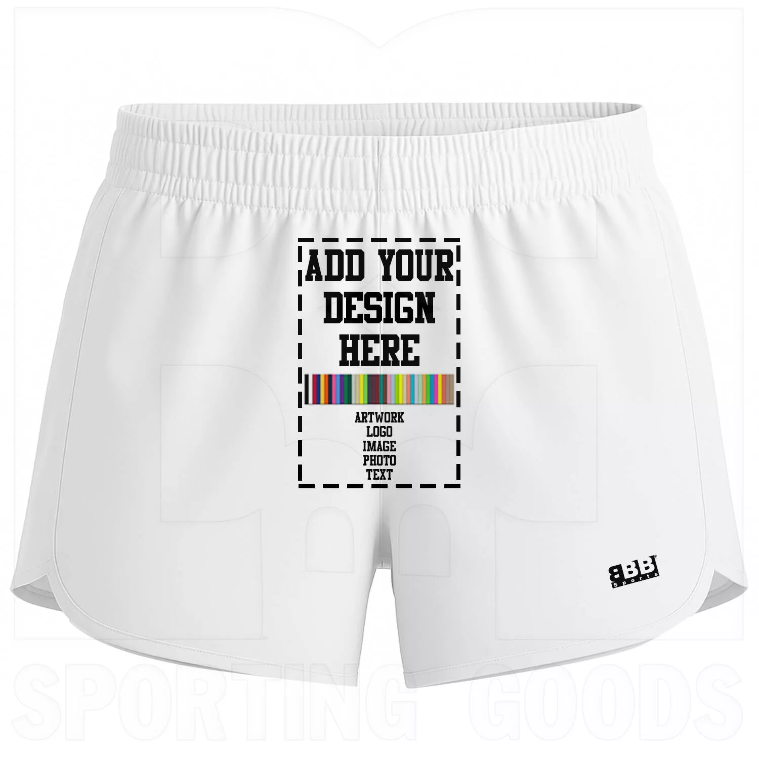 BBB Sports Custom Sublimated 5" Mid-Rise Track Short with Pockets & Brief