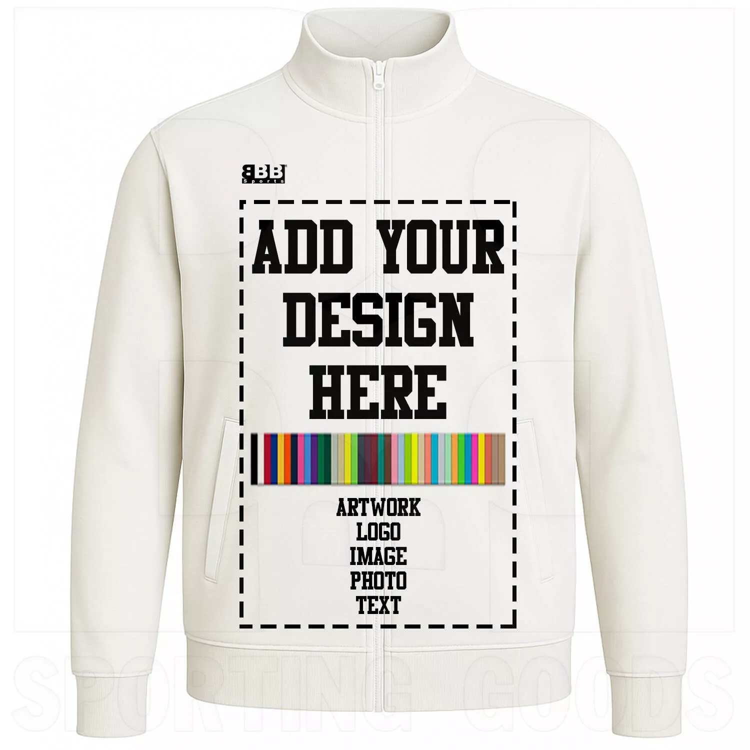 BBB Sports Custom Sublimated Full Zipper Jacket